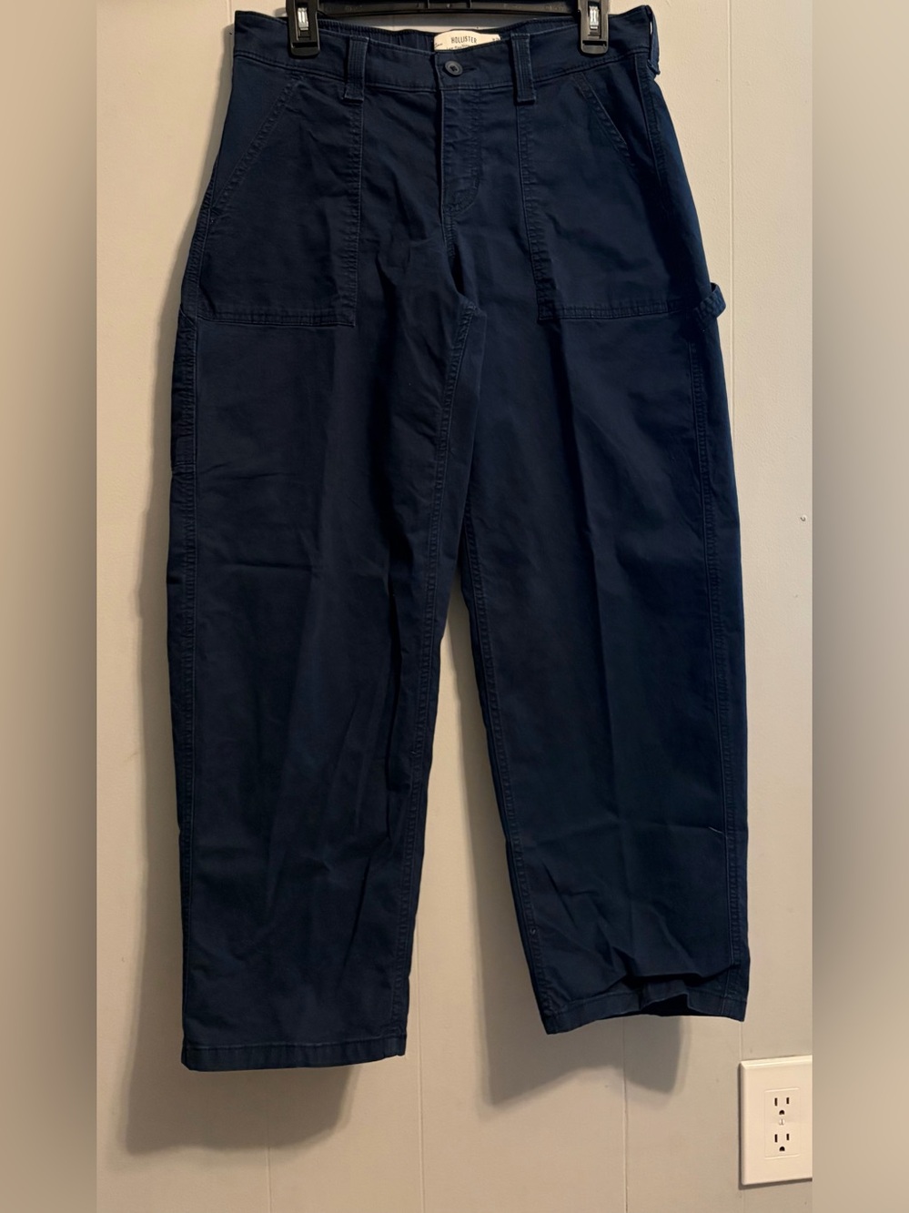 Hollister Dark Navy Carpenter Pants